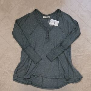 We The free Oversized Thermal Long Sleeve shirt